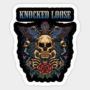 KNOCKED LOOSE BAND Sticker